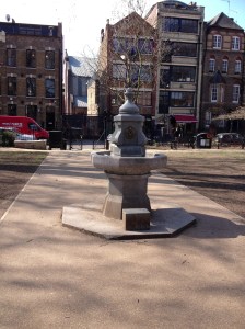 Drinking Fountain in Hoxton Square
