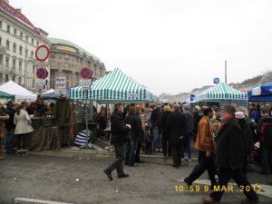 The Flea Market at the Naschmarkt